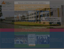 Tablet Screenshot of fia.edu.in