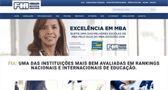 Desktop Screenshot of fia.com.br